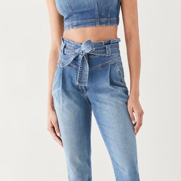 A.L.C. Davis Pants Medium Indigo - Picture 3 of 12